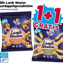 Boon`s Markt Alle Lamb Weston aardappelspecialiteiten aanbieding