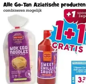 Boon`s Markt Alle Go-Tan Aziatische producten aanbieding