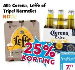 Boon`s Markt Alle Corona, Leffe of Tripel Karmeliet aanbieding