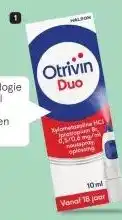 Etos Otrivin Duo Xylometazoline HCI Ipratropium Br, 0.5/0.6 mg/ml neusspray 10 ml aanbieding