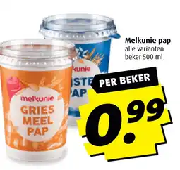 Boni Melkunie pap aanbieding