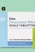 Etos Etos paracetamol ovale tabletten 500 mg q aanbieding