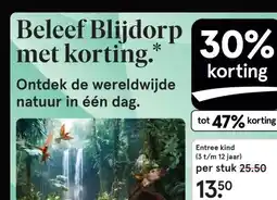 Etos Beleef Blijdorp met korting aanbieding