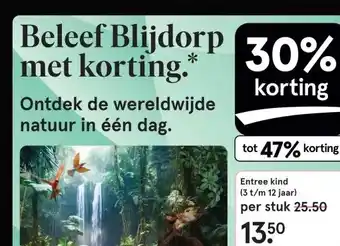 Etos Beleef Blijdorp met korting aanbieding