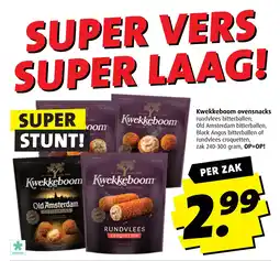 Boni Kwekkeboom ovensnacks aanbieding