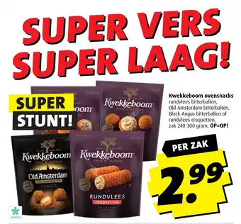 Boni Kwekkeboom ovensnacks aanbieding