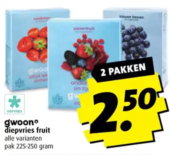 Boni Gwoonº diepvries fruit aanbieding