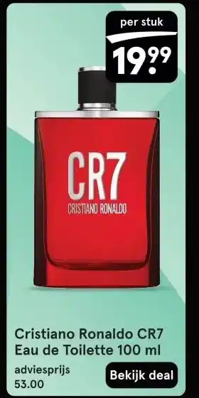 Etos Cristiano Ronaldo CR7 aanbieding