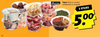 Boni Tapas aanbieding