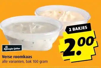 Boni Verse roomkaas aanbieding