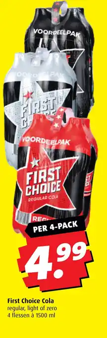 Boni First Choice Cola aanbieding