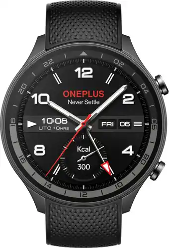 Bol.com OnePlus Watch 2R - Gunmetal Gray aanbieding