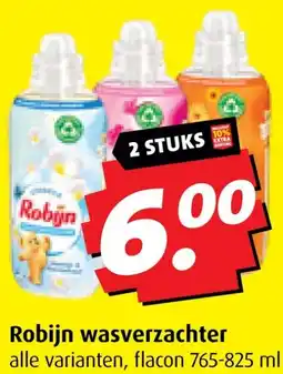 Boni Robijn wasverzachter aanbieding