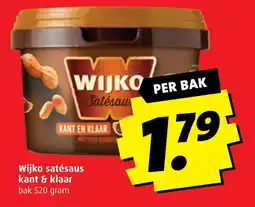 Boni Wijko satésaus kant & klaa aanbieding