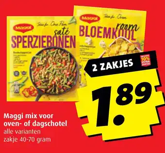 Boni Maggi mix voor oven of dagschotel aanbieding