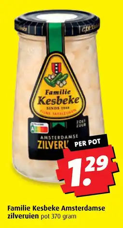 Boni Familie Kesbeke Amsterdamse zilveruien aanbieding