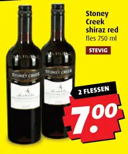 Boni Stoney Creek shiraz red aanbieding