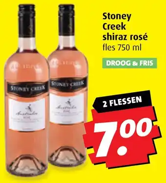 Boni Stoney Creek shiraz rosé aanbieding