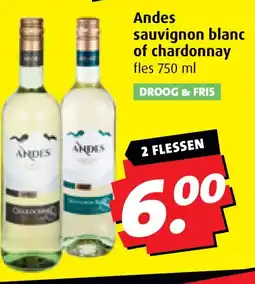 Boni Andes sauvignon blanc of chardonnay aanbieding