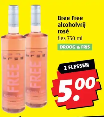 Boni Bree Free alcoholvrij rosé aanbieding