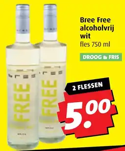 Boni Bree Free alcoholvrij wit aanbieding