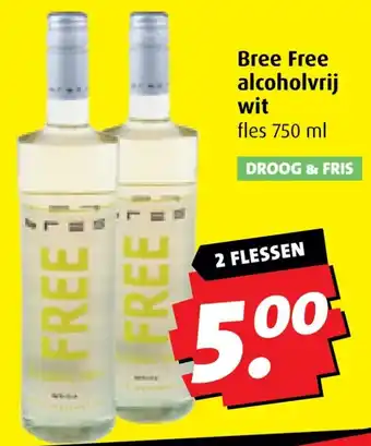 Boni Bree Free alcoholvrij wit aanbieding