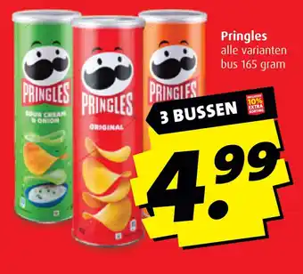 Boni Pringles alle varianten aanbieding
