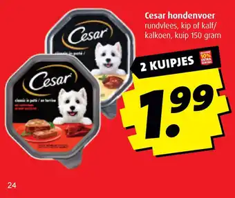 Boni Cesar hondenvoer aanbieding
