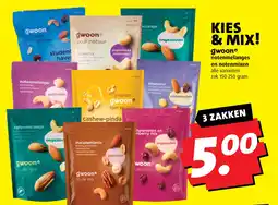 Boni KIES & MIX! gwoono notenmelanges en notenmixen aanbieding