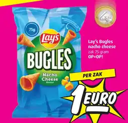 Boni Lay's Bugles nacho cheese aanbieding