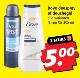 Boni Dove deospray of douchegel aanbieding