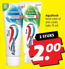 Boni Aquafresh aanbieding