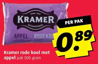 Boni Kramer rode kool met appel aanbieding