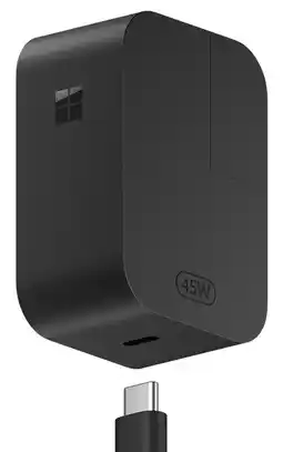 Coolblue Microsoft Surface Power Supply Black 45W aanbieding