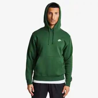 Foot Locker Nike fleece Hoodies Heren - Rood - Maat S aanbieding