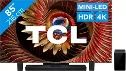 Coolblue TCL 85 QD Mini-led C81K 4K (2025) + TCL Q85H PRO aanbieding