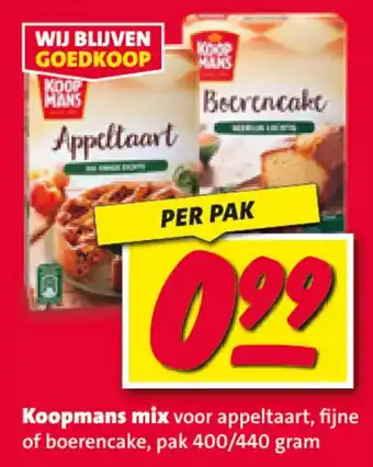 Nettorama Koopmans mix aanbieding