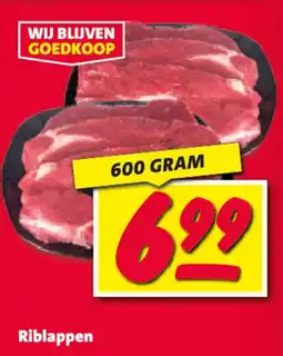 Nettorama Riblappen aanbieding