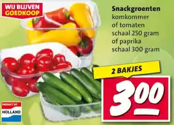 Nettorama Snackgroenten aanbieding