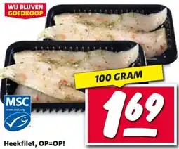 Nettorama Heekfilet aanbieding
