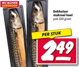 Nettorama Enkhuizer makreel heel aanbieding