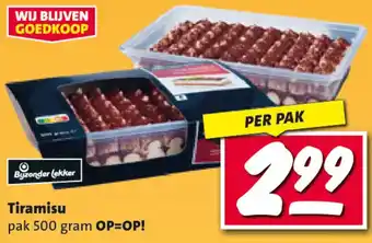 Nettorama Tiramisu aanbieding