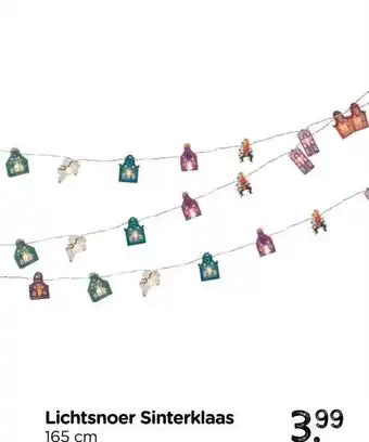 Xenos Lichtsnoer Sinterklaas aanbieding