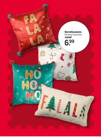Xenos Kerstkussens aanbieding