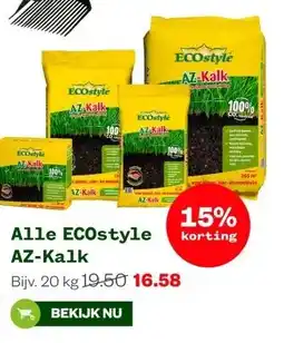 Welkoop Alle ECOstyle AZ-Kalk aanbieding