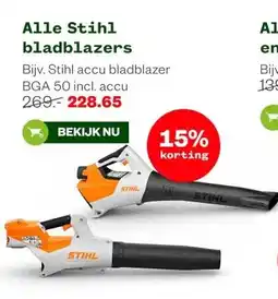 Welkoop Alle Stihl bladblazers aanbieding