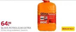 Praxis Qlima kachelbrandstof Extra 20L aanbieding