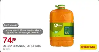 Praxis Brandstof Qlima Spark 20 L aanbieding
