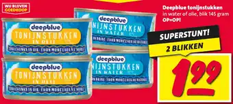 Nettorama Deepblue tonijnstukken aanbieding