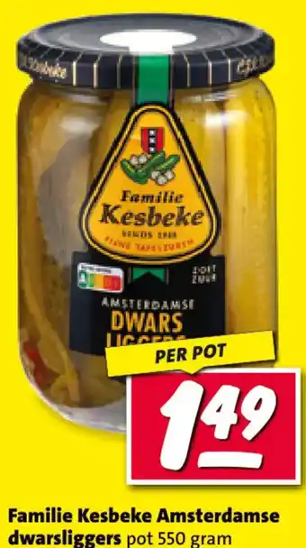 Nettorama Familie Kesbeke Amsterdamse dwarsliggers aanbieding